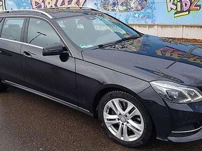 Usata Mercedes E250 Avantgarde 204 CV (150 kW) 2016 Nero Station wagon
