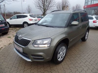 Gebraucht Skoda Yeti 110 PS (80 kW) 2015 Grün metallic SUV