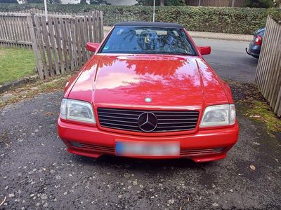 Gebraucht Mercedes SL320 231 PS (169 kW) 1994 Rot Cabrio