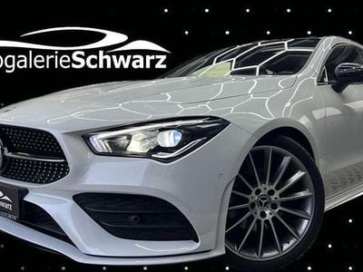 Gebraucht Mercedes CLA200 AMG 163 PS (119 kW) 2021 Amg digitalweiss met. (perlmut Kombi