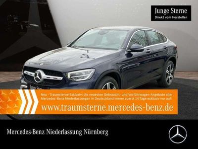 gebraucht Mercedes GLC300e Coupé 4M 360+LED+SPUR+TOTW+KEYLESS+9G