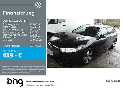 Gebraucht VW Passat R-line 193 PS (141 kW) 2025 Schwarz Kombi