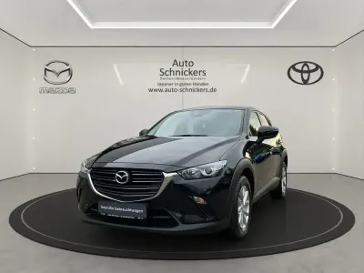 Gebraucht Mazda CX-3 Ad'Vantage 121 PS (88 kW) 2022 Schwarz SUV