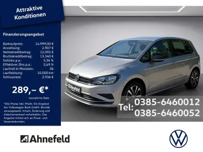 Gebraucht VW Golf Sportsvan IQ Drive 116 PS (85 kW) 2019 Tungsten silver Van / Kleinbus