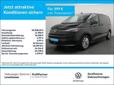 Gebraucht VW Multivan Life 150 PS (110 kW) 2025 Deep black Van