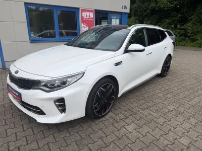 Gebraucht Kia Optima GT-Line 141 PS (103 kW) 2017 Weiß Kombi