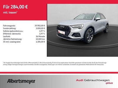 Gebraucht Audi Q3 Advanced 150 PS (110 kW) 2025 Silber SUV