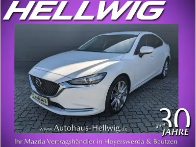 Begagnad Mazda 6 Exclusive 165 HK (121 kW) 2024 Vit Sedan