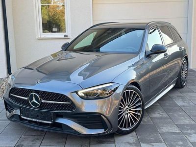 Używany Mercedes C200 AMG line 204 KM (150 kW) 2021 Szary Kombi