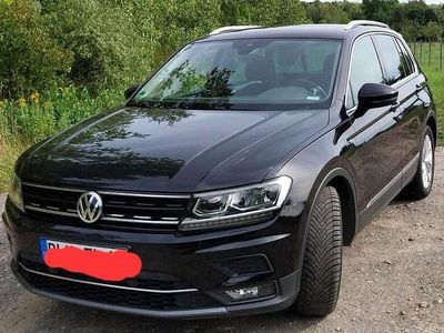 Schwarz Gebraucht 2018 VW Tiguan Highline SUV | 18.990 € (Fairer Preis)