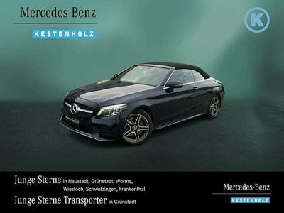 Gebraucht Mercedes C300 AMG 258 PS (189 kW) 2019 Cavansitblau Cabrio