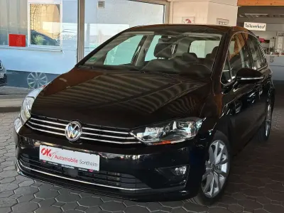 Gebraucht VW Golf Sportsvan Highline 125 PS (91 kW) 2014 Schwarz Van / Kleinbus