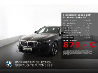 Gebraucht BMW 540 M Sport 286 PS (210 kW) 2025 Schwarz Kombi