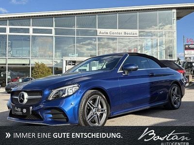 Gebraucht Mercedes C200 AMG 184 PS (135 kW) 2020 Blau Cabrio