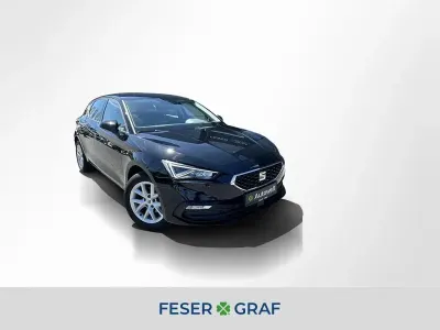 Gebraucht Seat Leon 131 PS (96 kW) 2022 Schwarz Limousine
