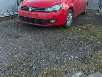 Brugt VW Golf VI 105 HK (77 kW) 2010 Rød Hatchback