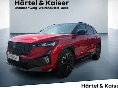 Neu Renault Austral Esprit Alpine 200 PS (147 kW) 2025 Dezirrot mit dach in black pearlschwarz (rot) SUV