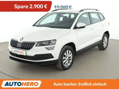 Gebraucht Skoda Karoq Ambition 116 PS (85 kW) 2019 Weiß SUV