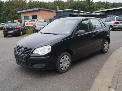 Gebraucht VW Polo 80 PS (58 kW) 2009 Schwarz Kleinwagen