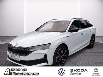 Moonweiß perleffekt Gebraucht 2024 Skoda Octavia SportLine Kombi | 34.870 € (Teuer)