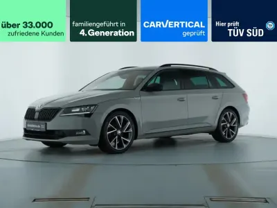 Gebraucht Skoda Superb SportLine 179 PS (131 kW) 2017 Grau Kombi