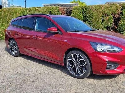 Brugt Ford Focus ST-Line 125 HK (91 kW) 2019 Rød Stationcar