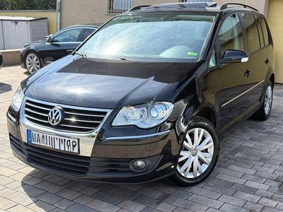 Gebraucht VW Touran Highline 140 PS (102 kW) 2007 Schwarz Van / Kleinbus