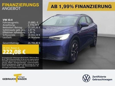 Blau Gebraucht 2022 VW ID.4 Pro SUV | 25.880 € (Guter Preis)