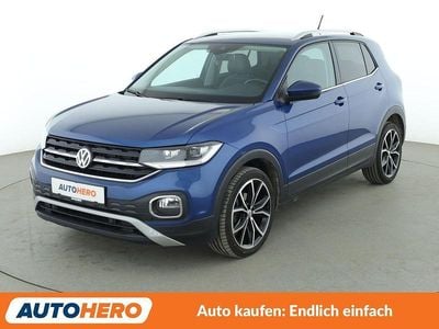 Gebraucht VW T-Cross Style 95 PS (69 kW) 2019 Blau SUV