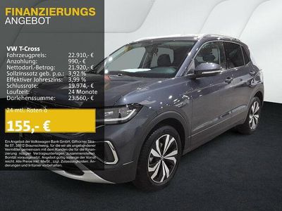 Andere farbe Gebraucht 2024 VW T-Cross Style SUV | 24.210 € (Fairer Preis)