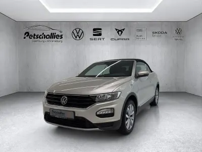 Gebraucht VW T-Roc Cabriolet Style 110 PS (80 kW) 2021 Silber Cabrio