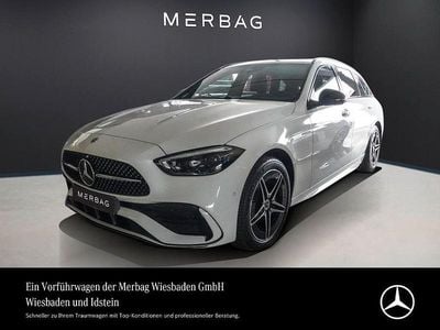 Gebraucht Mercedes C300e AMG 313 PS (230 kW) 2025 Polarweiß Kombi