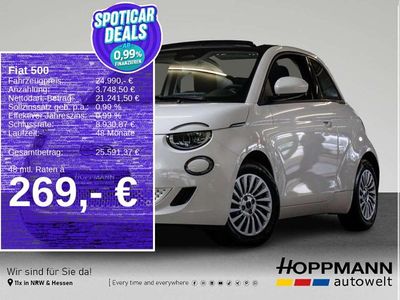 Second-hand Fiat 500e 86 kW (118 CP) 2023 Alb Cabrio