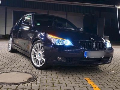 Schwarz Gebraucht 2008 BMW 535 Sport Line Limousine | 11.000 €