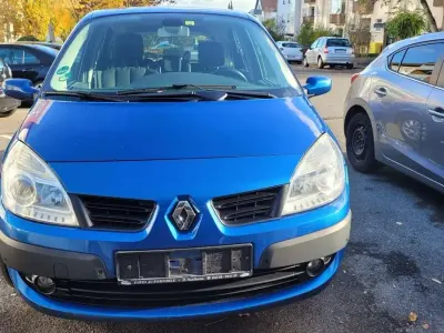 Gebraucht Renault Grand Scénic II Avantage 135 PS (99 kW) 2007 Blau Van / Kleinbus