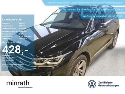 Usata VW Tiguan R-line 190 CV (139 kW) 2022 Nero SUV