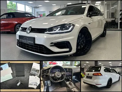 Gebraucht VW Golf VII R 300 PS (220 kW) 2019 Oryxweiss (metallic) Kombi