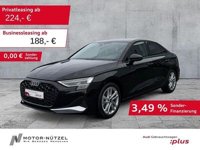 Gebraucht Audi A3 Advanced 116 PS (85 kW) 2025 Mythosschwarz metallic Limousine
