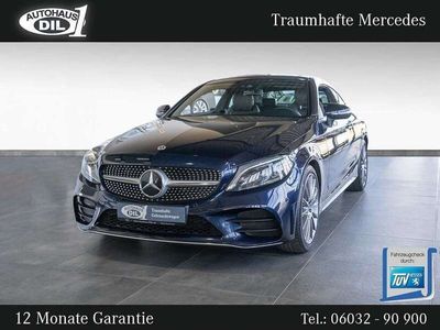 Gebraucht Mercedes C220 AMG 194 PS (142 kW) 2020 Blau Coupé