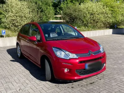 Gebraucht Citroën C3 Exclusive 2015 Rot Limousine