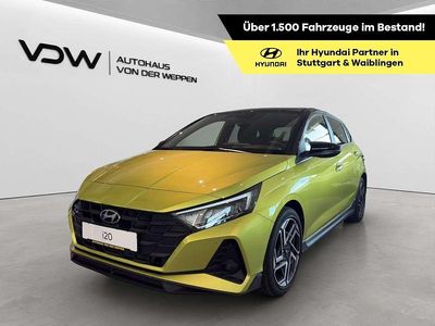 Gebraucht Hyundai i20 N Line 101 PS (74 kW) 2025 Lucid lime phantom black Kleinwagen