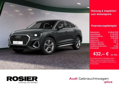 Gebraucht Audi Q3 Sportback S-Line 200 PS (147 kW) 2022 Grau SUV