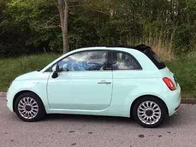Gebraucht Fiat 500C Lounge 86 PS (63 kW) 2015 Grün Cabrio