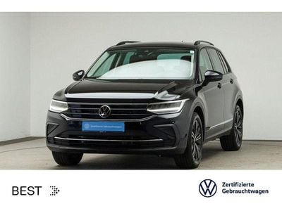 Gebraucht VW Tiguan Life 150 PS (110 kW) 2022 Schwarz SUV