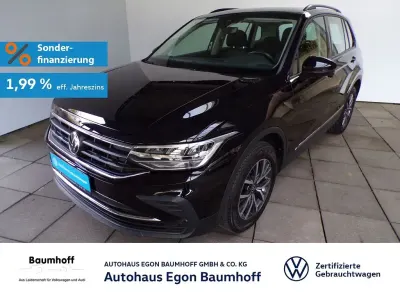 Gebraucht VW Tiguan S 150 PS (110 kW) 2022 Schwarz SUV