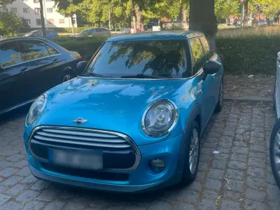 Gebraucht Mini Cooper D 127 PS (93 kW) 2014 Blau Kleinwagen