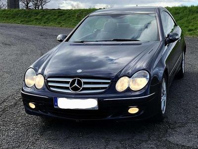 Gebraucht Mercedes CLK200 184 PS (135 kW) 2008 Blau Coupé