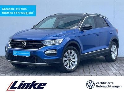 Gebraucht VW T-Roc Sportline 190 PS (139 kW) 2021 Ravennablau metallic SUV
