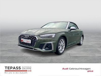 Gruen Gebraucht 2023 Audi S5 Cabriolet Ambiente Cabrio | 58.480 € (Etwas zu teuer)