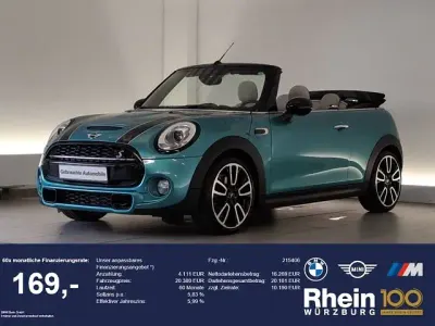 Gebraucht Mini Cooper S Cabriolet 192 PS (141 kW) 2018 Caribbean aqua metallic Cabrio